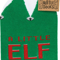 A Little Elf Told Me You Like Wine Bottle Sock Cover