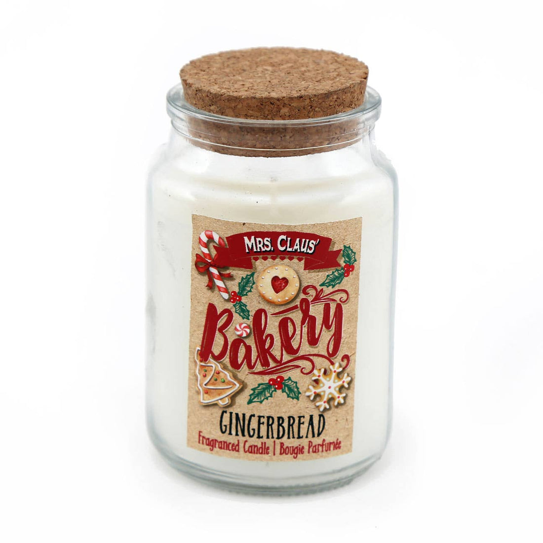 Gingerbread Bakery Christmas Jar Candle