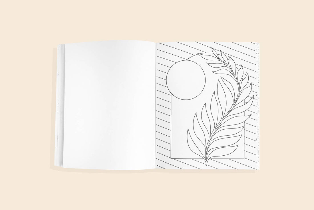 Good Things Grow Here (Floral Coloring Book)