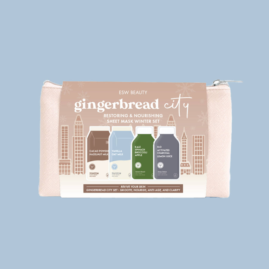 Gingerbread City Restoring & Nourishing Sheet Mask Winter Ki