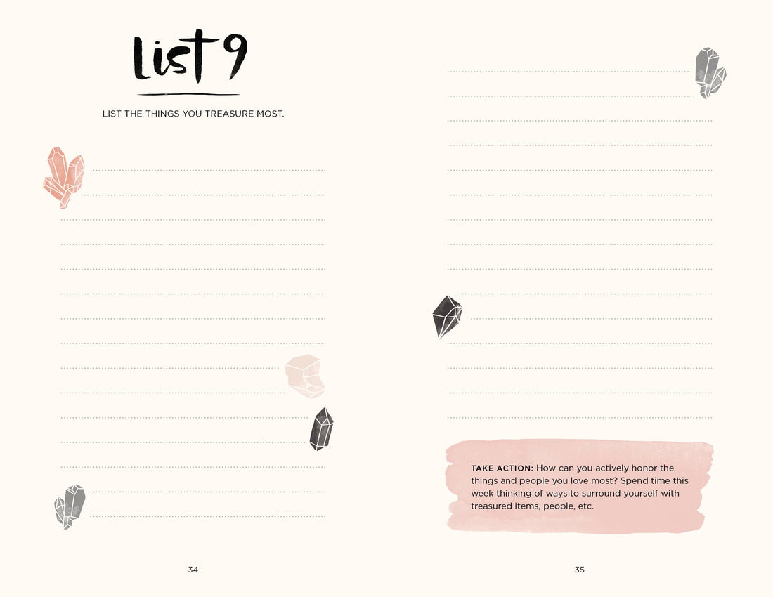 The 52 Lists Project (Botanical Pattern Cover)