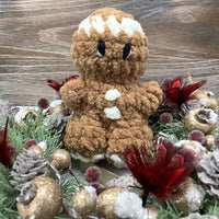 Gingerbread Crocheted Plushie - Small