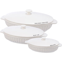 Covered Casserole Dishes