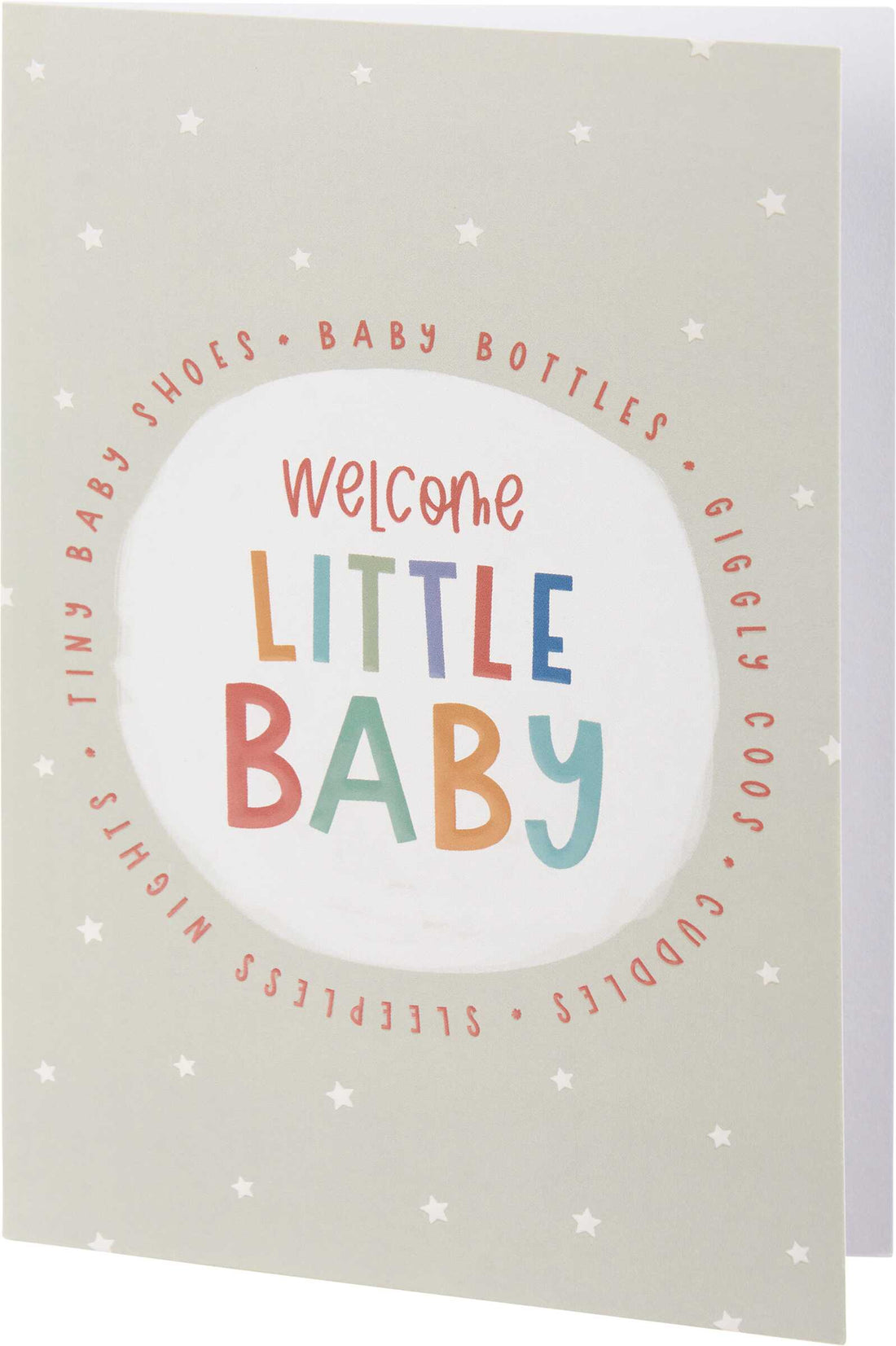 Welcome Little Baby Greeting Card