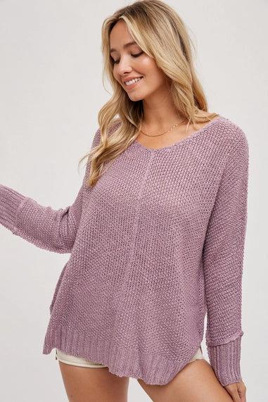 Mauve Magic Sweater