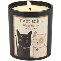 Better With Cats Candle