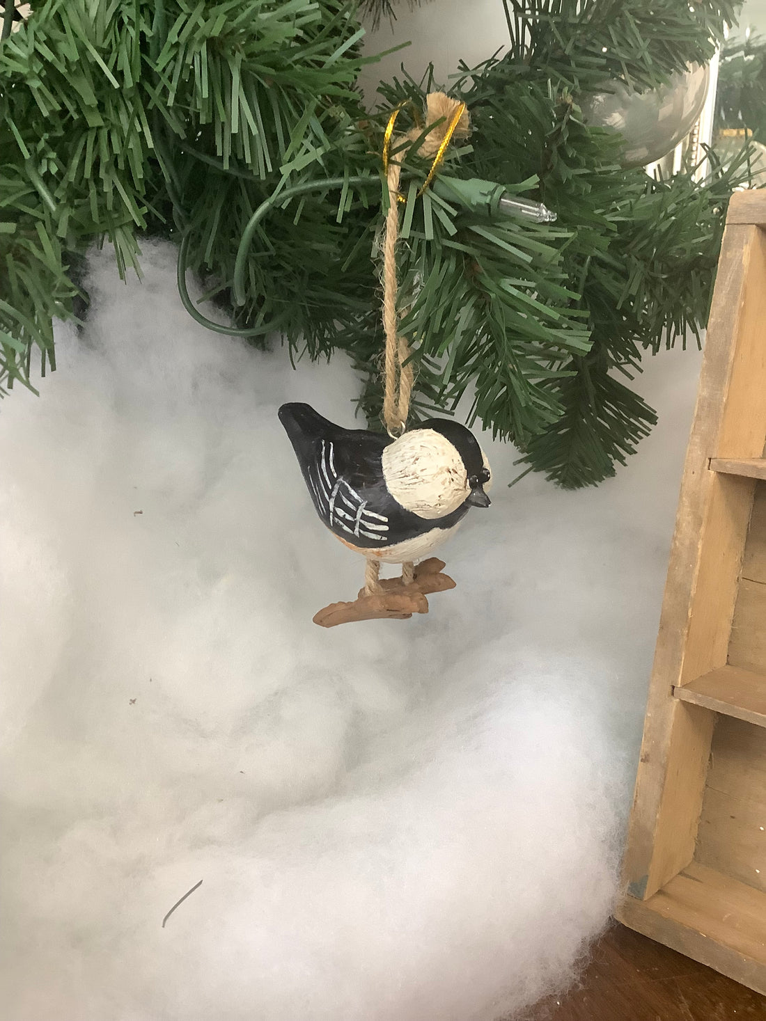 Chickadee Ornament