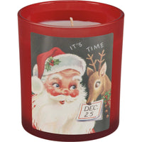 Santa's Reindeer Candle