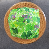 Watercolor Shamrocks Bowl Cozy