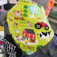 Farm Baby Bib Bandana