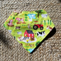 Farm Baby Bib Bandana