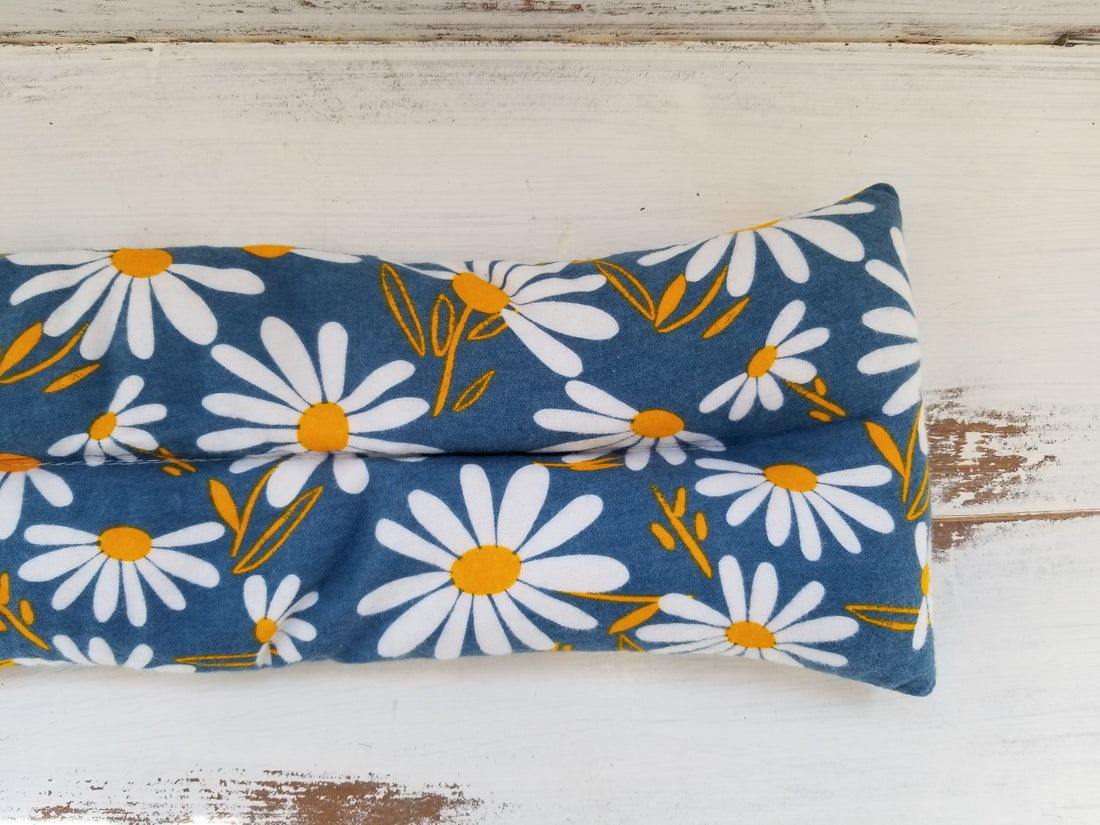 Daisies Rice Bag Heating Pad