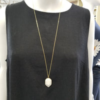 Gold Howlite Necklace