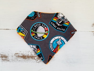 Outer Space Baby Bib Bandana