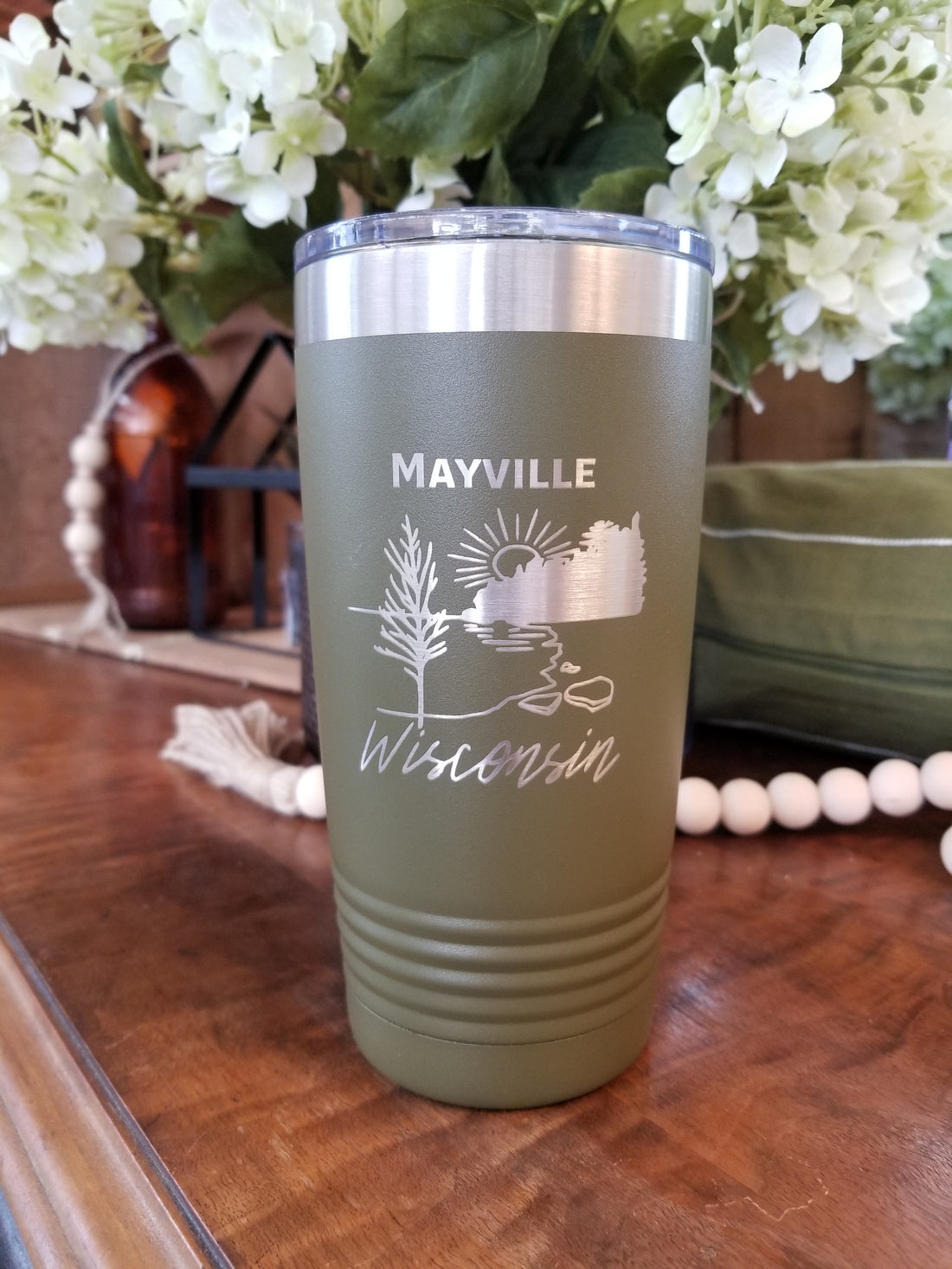 Mayville Wisconsin Tumbler - 20oz