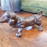 Cast Iron Dachshund Dog