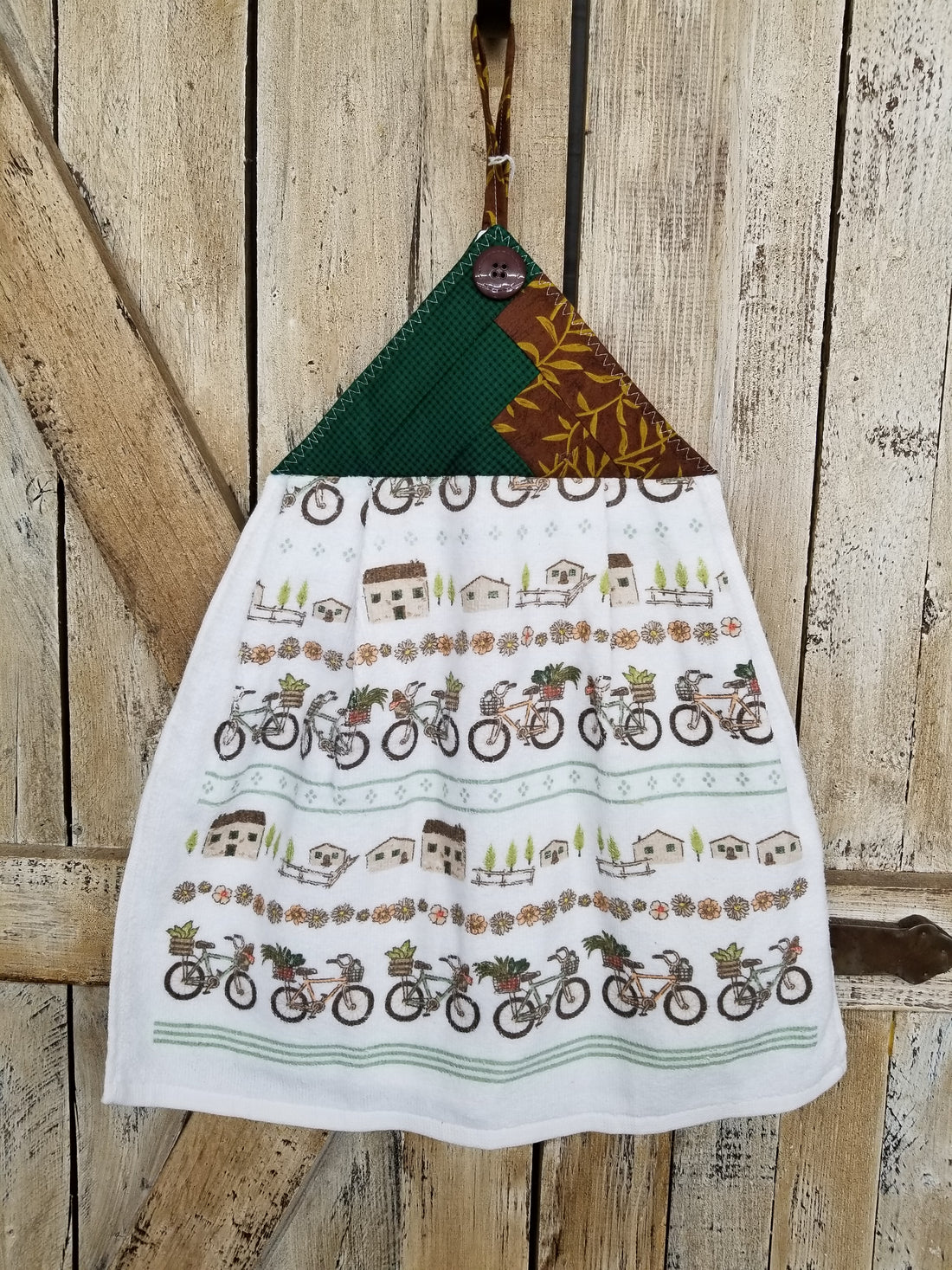 Bikes + Houses Kitchen Towel