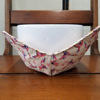 Pink Birds Bowl Cozy