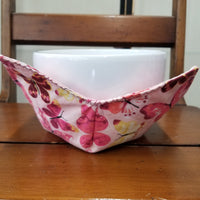 Pink Butterflies Bowl Cozy