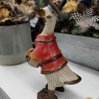 Thanksgiving Goose Figure