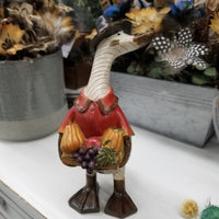 Thanksgiving Goose Figure