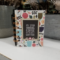 Mini Coffee Notebooks With Pen