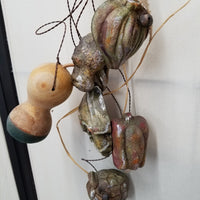 Beeswax Vegetables + Gourds Hanging Decor