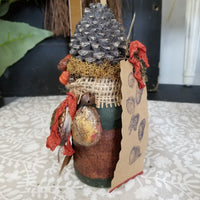 Pinecone Handmade Shelf Decor