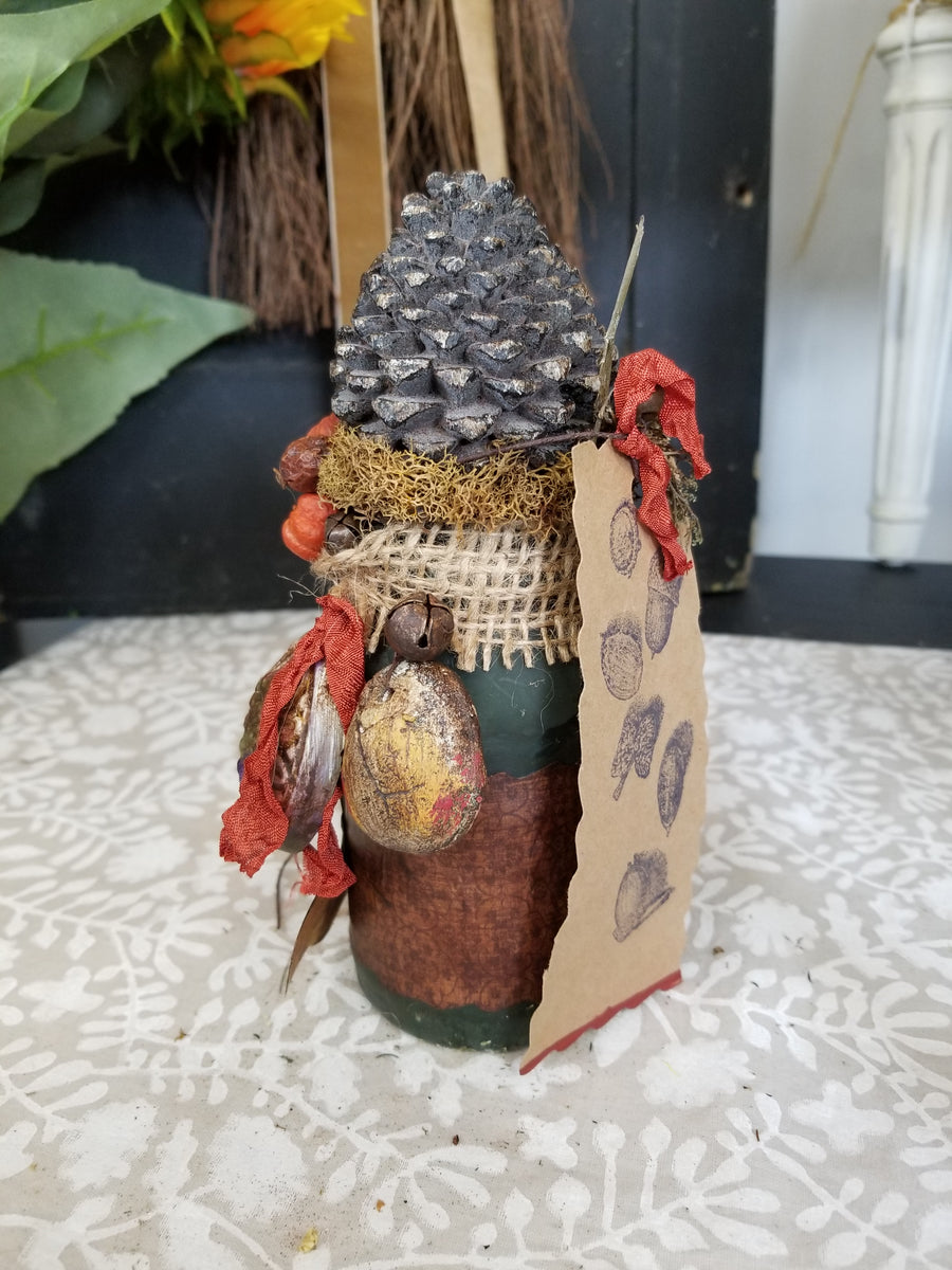 Pinecone Handmade Shelf Decor