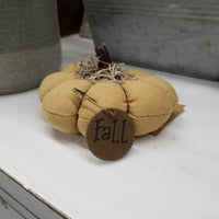 Fall Fabric Small Pumpkins