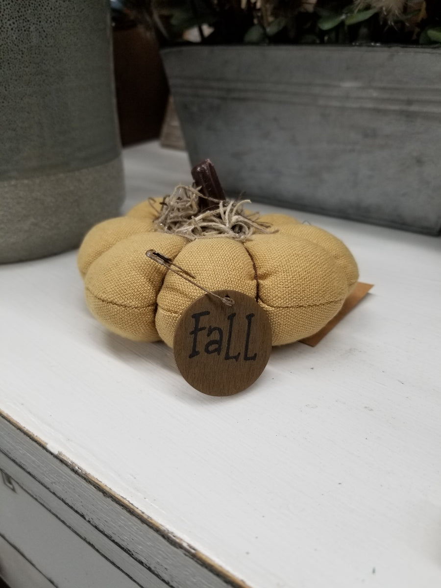 Fall Fabric Small Pumpkins