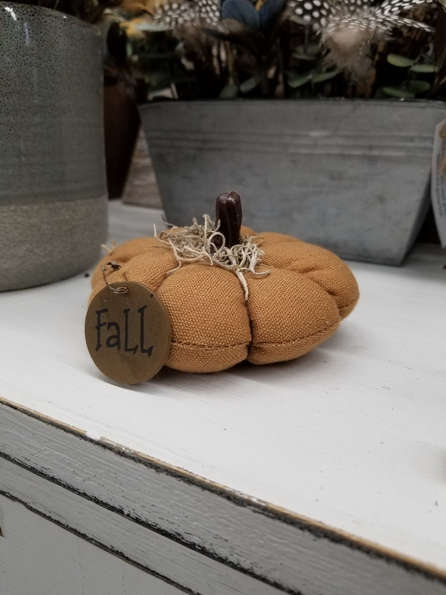 Fall Fabric Small Pumpkins