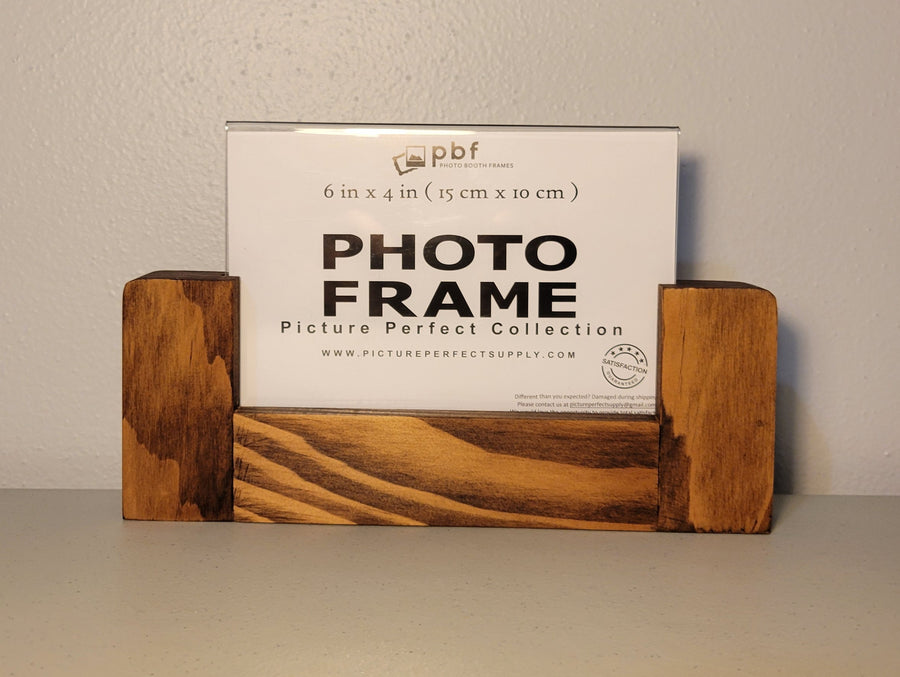 Wooden U-Shaped Photo Frame - Horizontal