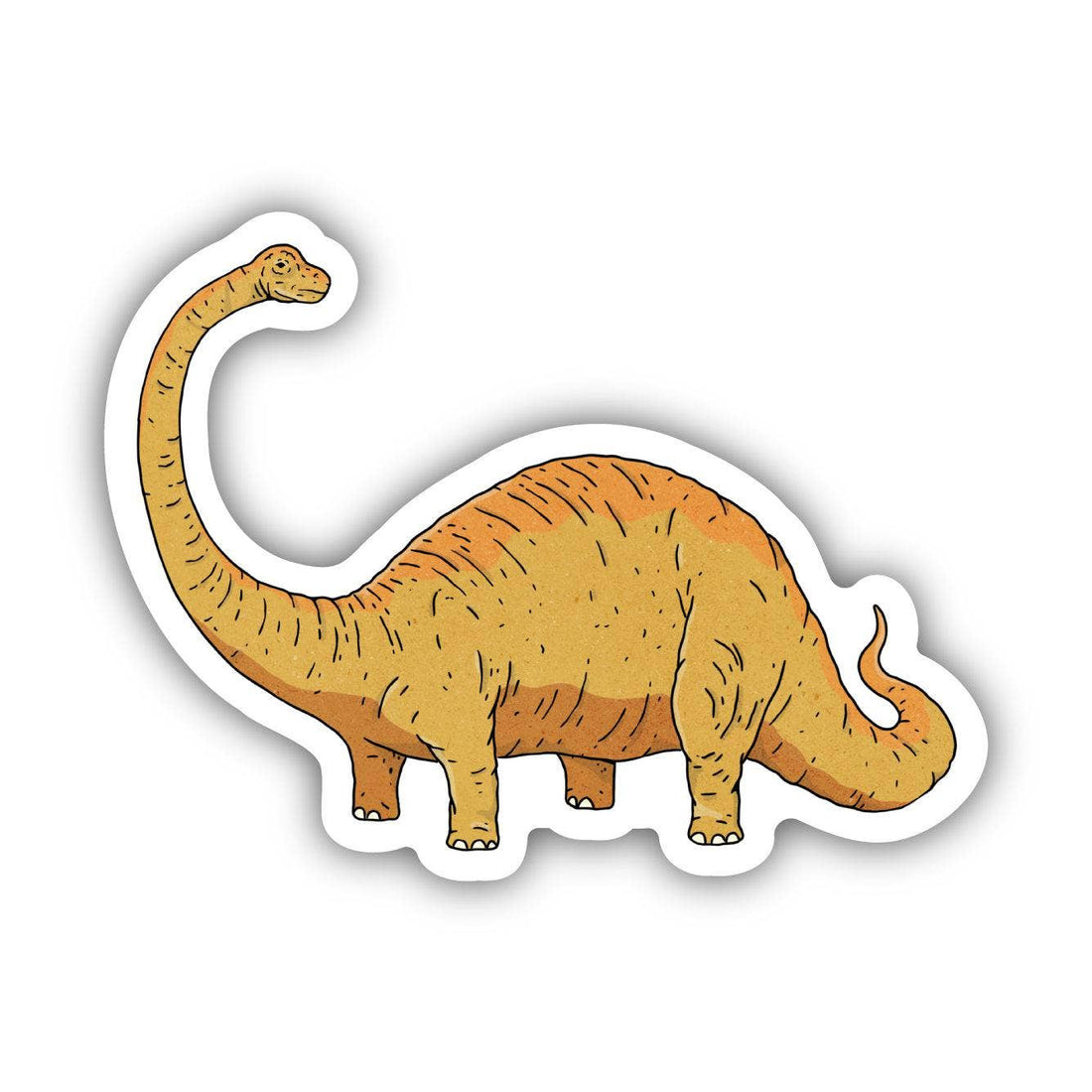 Brontosaurus Dinosaur Sticker