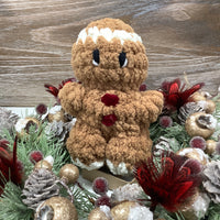 Gingerbread Crocheted Plushie - Small