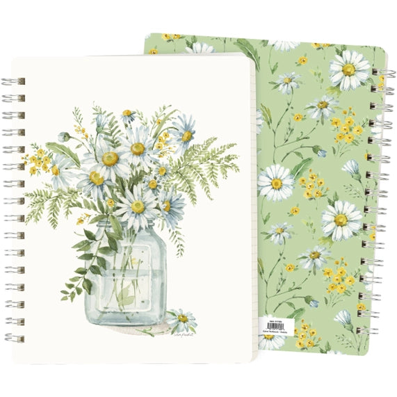 Daisy Spiral Notebook