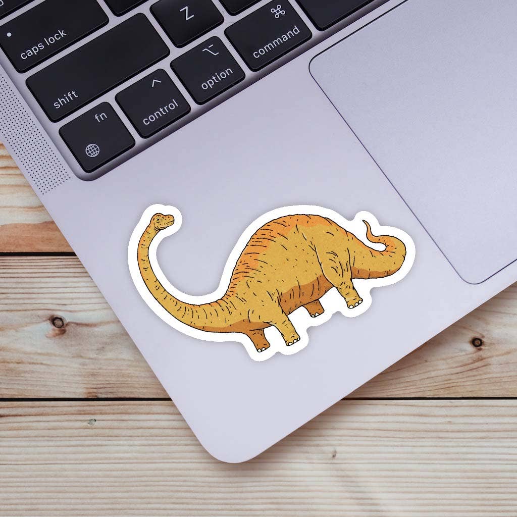 Brontosaurus Dinosaur Sticker