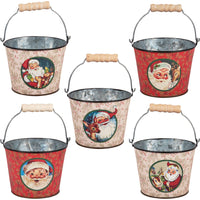 Jolly Santa Bucket Set