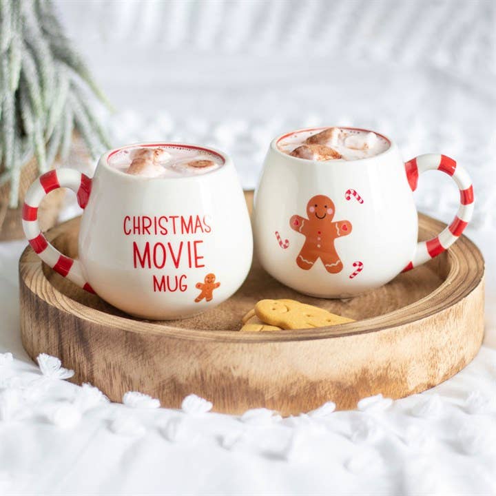 Christmas Movie Gingerbread Rounded Mug