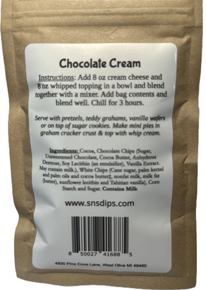 Chocolate Cream Dip Mix