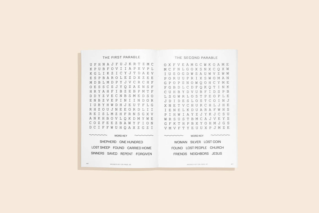 Bible Word Search for Kids