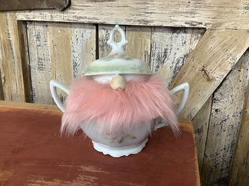 Pink Sugar Bowl Gnome