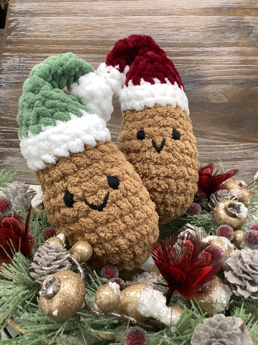 Christmas Potato Crochet Plushie