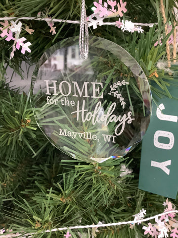 Home for the Holidays Ornament