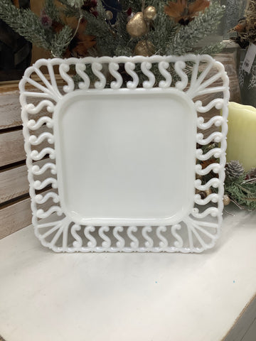 White Decorative Plate