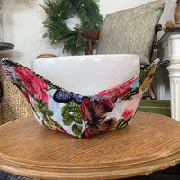 Flowers + Butterflies Bowl Cozy