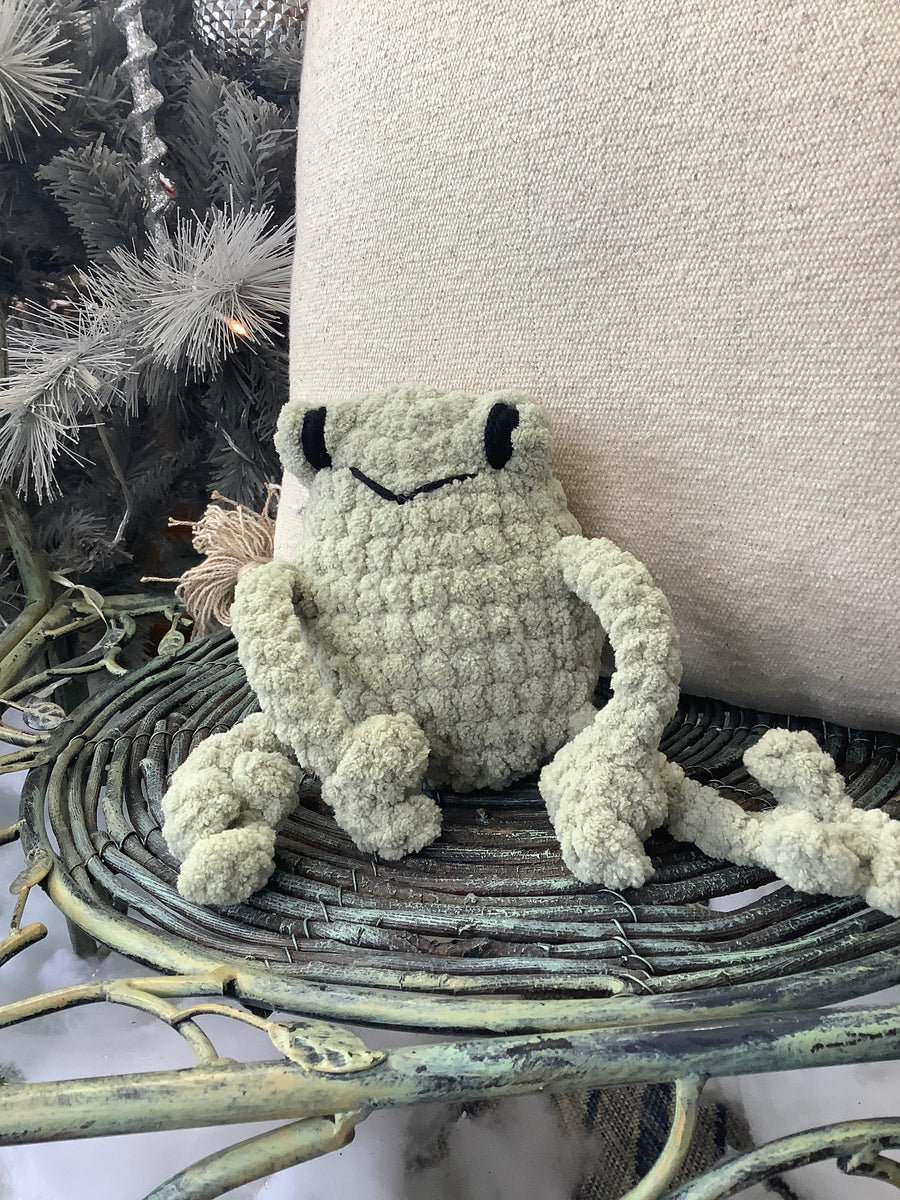 Frog Crochet Plushie