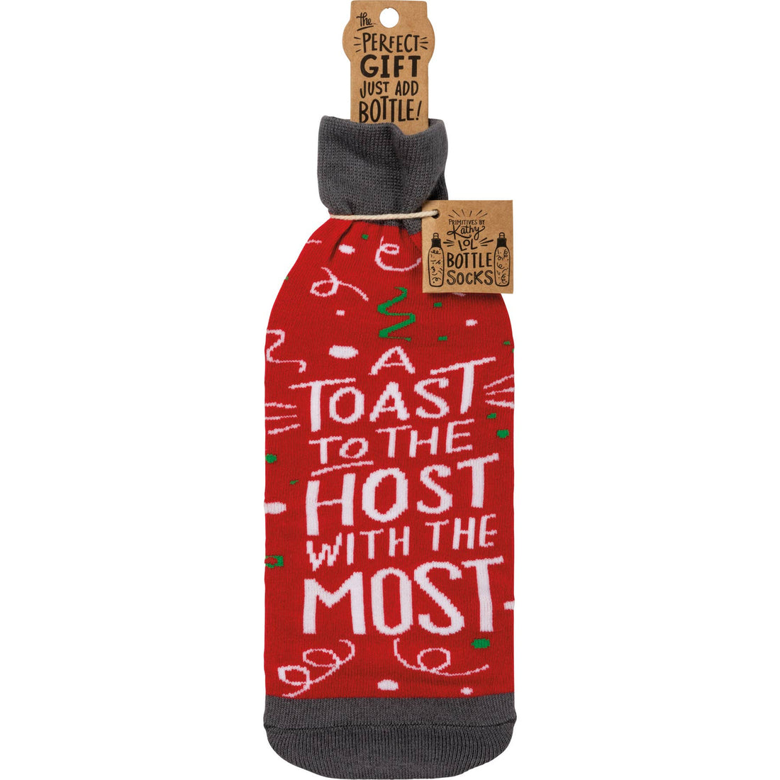 A Toast To The Host With The Most Bottle Sock Cover