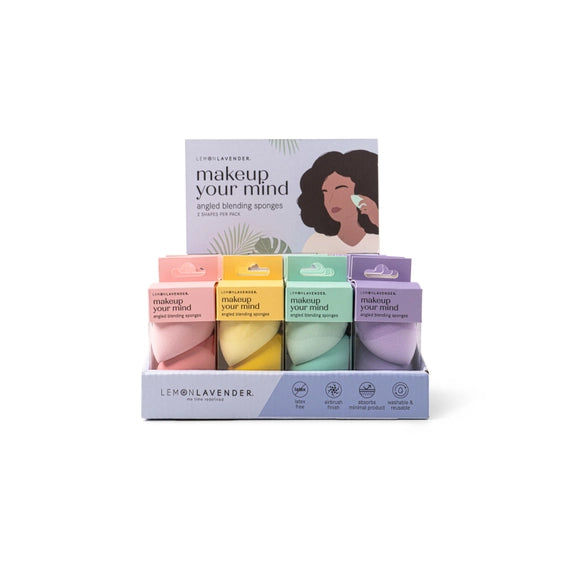 Lemon Lavender 2-Pack Angled Blending Sponge