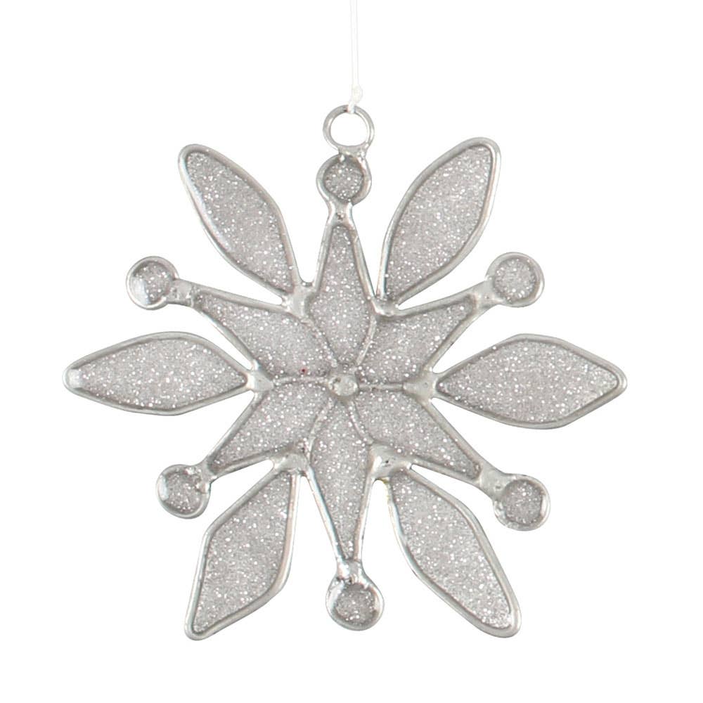 Let It Snow Winter Snowflake Suncatcher